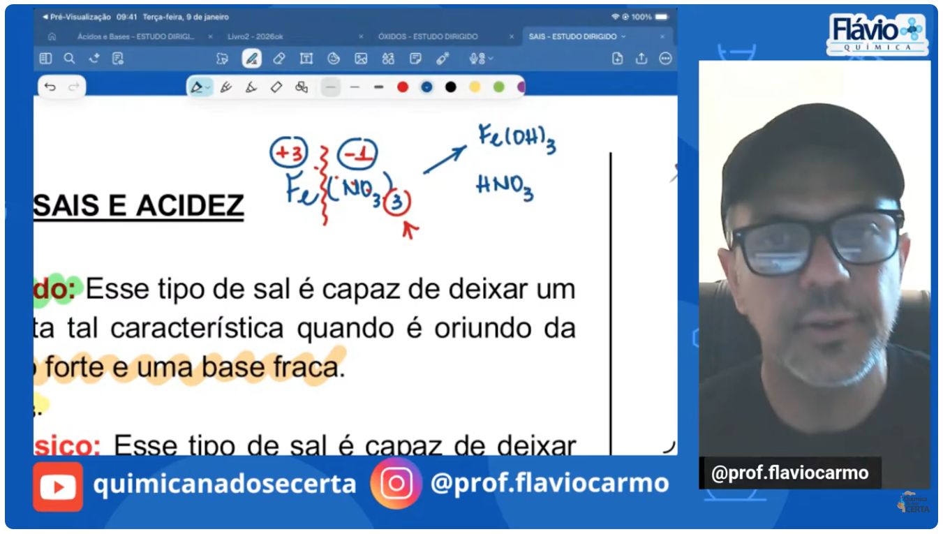 Resolução em vídeo de uma questão comentada passo a passo